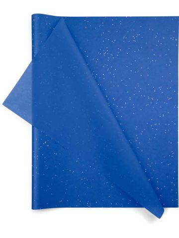 Blue Sapphire, Gemstones Patterened Tissue Paper