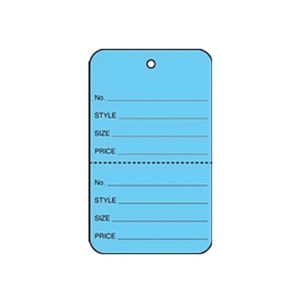 1 1/4" Blue, UnStrung Apparel Colored Tags
