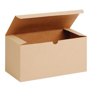 Oatmeal, Kraft Tuckit Gift Boxes, 9" x 4" x 4"