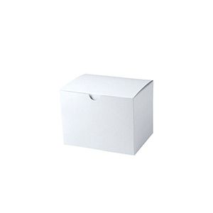 White Folding Gift Boxes, 6" x 4.5" x 4.5"
