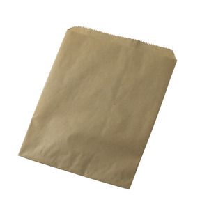 Natural Kraft Recycled Paper Merchandise Bags, 12" x 15"