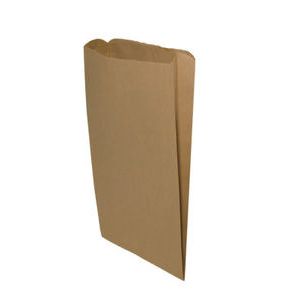 Natural Kraft Recycled Paper Merchandise Bags, 12" x 2-3/4" x 18"