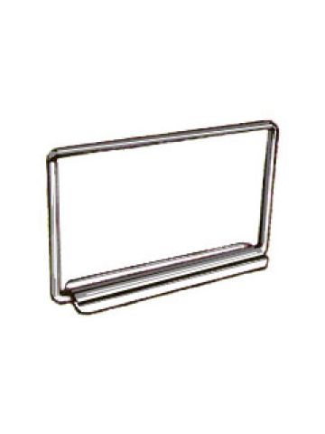 Countertop Metal Sign Card Frame with Felt Base, 5-1/2" x 7"