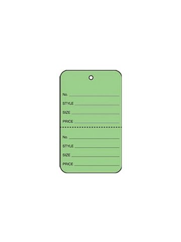 1 1/4" Green, UnStrung Apparel Colored Tags