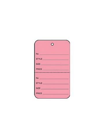 1 1/4" Pink, UnStrung Apparel Colored Tags