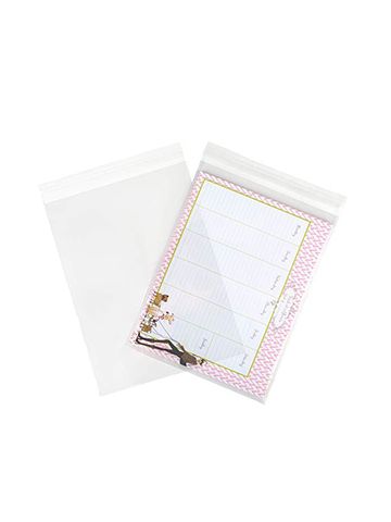 Clear Flat Polypropylene Bags with Lip n Tape Closure, 9" x 12"