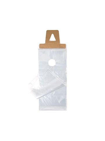 Clear Poly Door Knob Bags, 5.5" x 15" + 1.5"