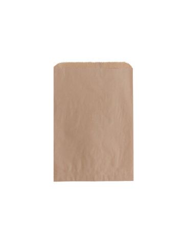 Natural Kraft Recycled Paper Merchandise Bags, 6-1/4" x 9-1/4"