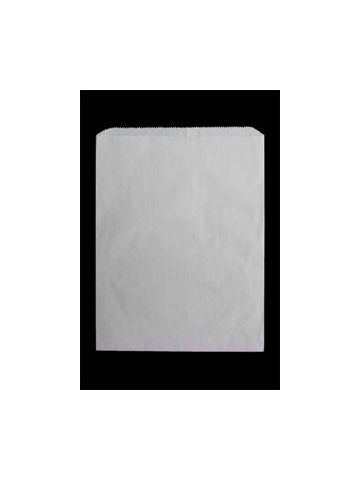 White Paper Merchandise Bags, 10" x 13"