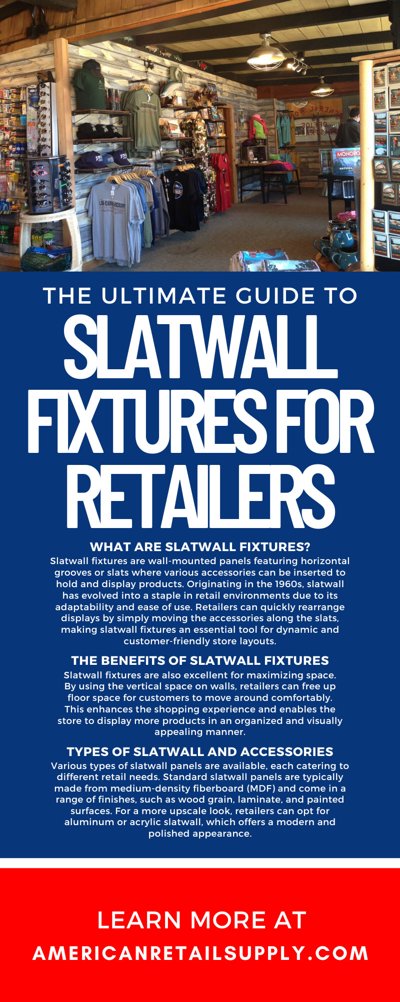 The Ultimate Guide to Slatwall Fixtures for Retailers